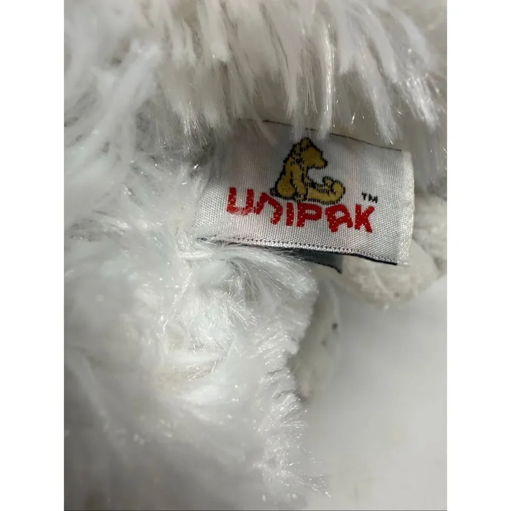 Unipak Arctic Fox Plush Toy Stuffed Animal Dog Fox Wolf White 10